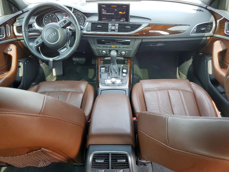 2018 Audi A6 VIN WAUH3AFC4JN050208 COPART salvage auction — WATER/FLOOD, Tx - Salvage Title-Flood Damage, sold $3,650 on 2026-07-28 (photo 8)