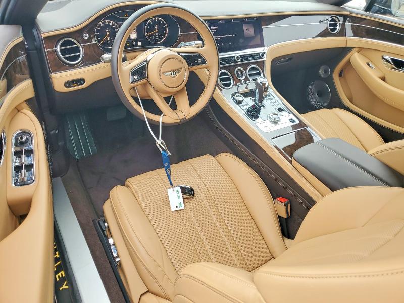 2024 Bentley VIN SCBDG4ZG8RC012271 COPART salvage auction — FRONT END, Ca - Salvage Certificate, sold $96,000 on 2026-08-19 (photo 8)