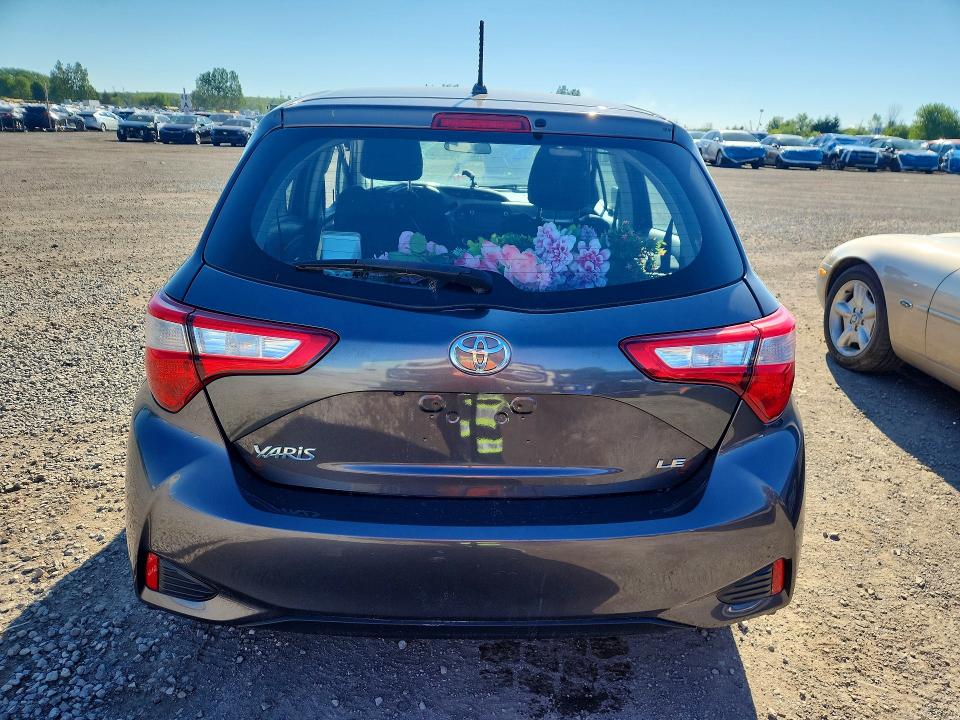 2018 Toyota Yaris VIN VNKKTUD34JA087612 COPART salvage auction — SIDE, ON - PERMIT NO BRAND - UNFIT, sold $2,900 on 2026-07-14 (photo 6)