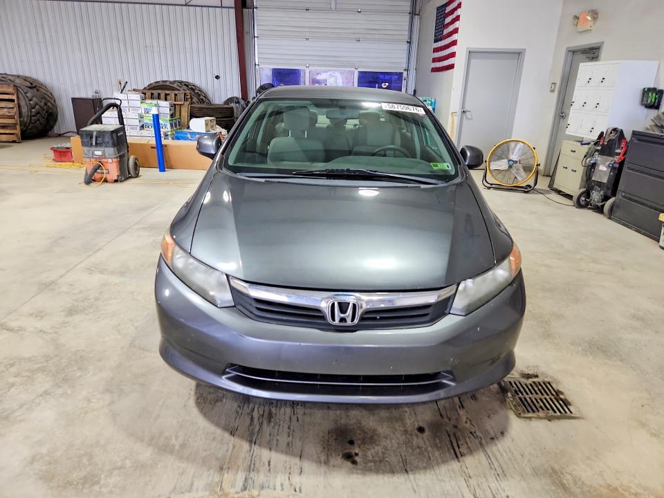 2012 Honda Civic VIN 19XFB2F55CE354563 COPART salvage auction — REAR END, PA - CERTIFICATE OF SALVAGE, sold $750 on 2026-07-02 (photo 5)
