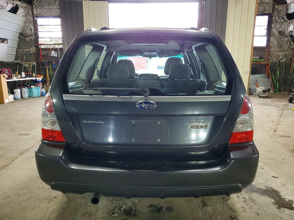 2008 Subaru Forester VIN JF1SG63628H716070 COPART salvage auction — FRONT END, NY - MV-907A SALVAGE CERTIFICATE, sold $425 on 2026-07-13 (photo 6)