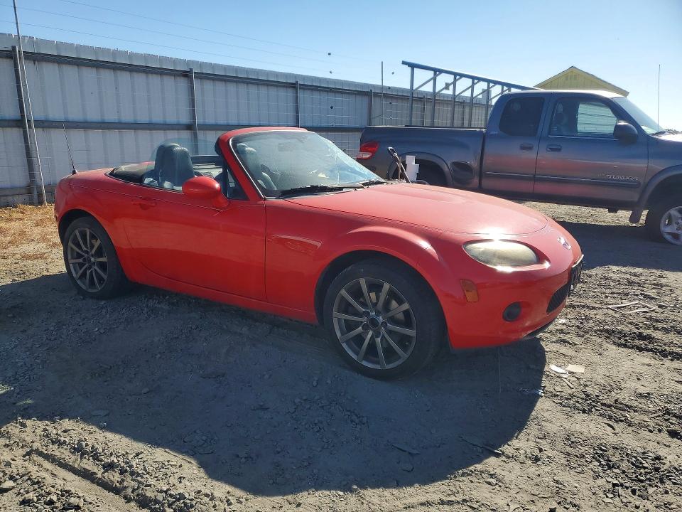 2006 Mazda Mx-5 miata VIN JM1NC25F960105182 COPART salvage auction — ROOF, Ca - Salvage Certificate, sold $2,800 on 2026-07-02 (photo 4)