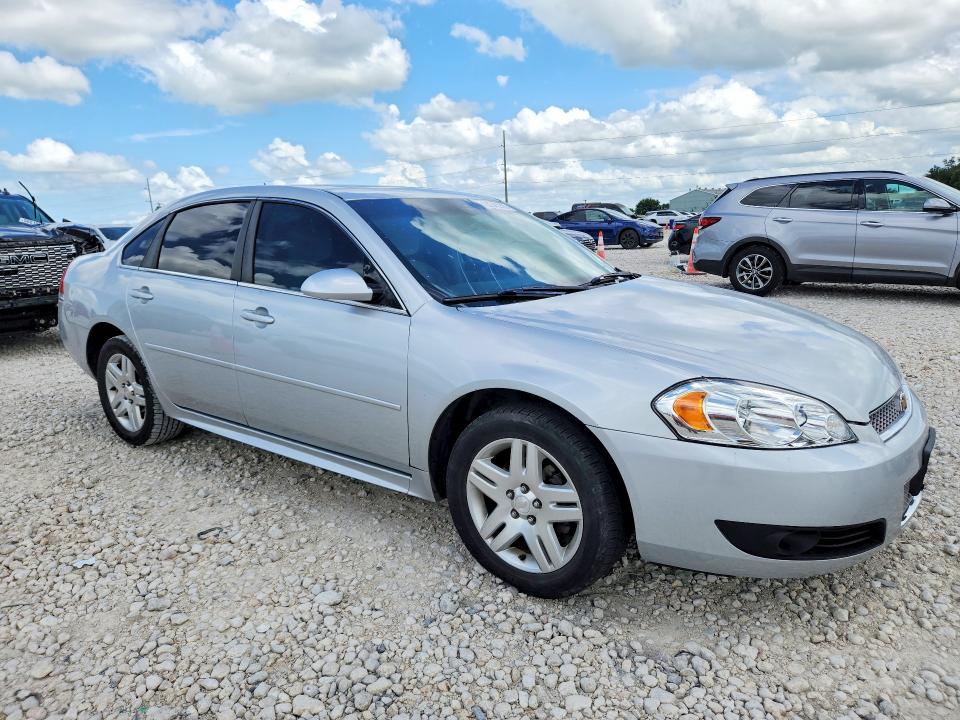 2012 Chevrolet Impala VIN 2G1WG5E35C1203893 COPART salvage auction — REAR END, Tx - Salvage Vehicle Title, sold $1,200 on 2026-07-09 (photo 4)