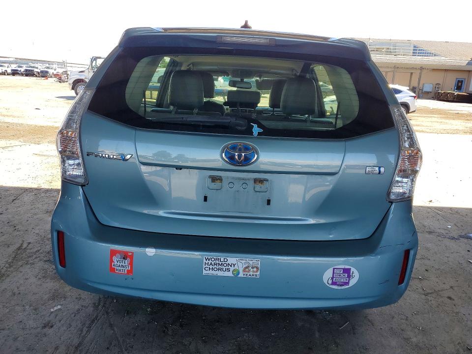 2014 Toyota Prius VIN JTDZN3EU8EJ006569 COPART salvage auction — SIDE, Ca - Salvage Certificate, sold $3,250 on 2026-07-02 (photo 6)