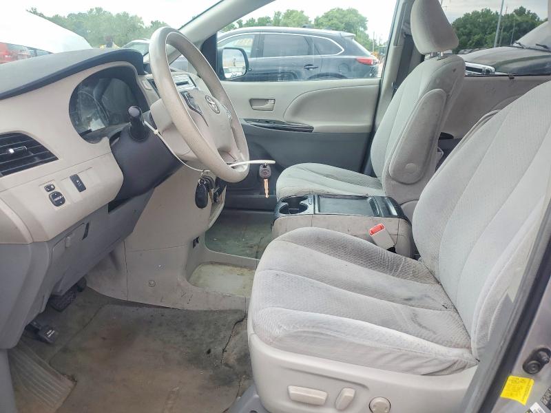 2011 Toyota Sienna VIN 5TDKK3DC0BS158833 COPART salvage auction — FRONT END, Oh - Cert Of Title-Salvage, sold $1,500 on 2026-07-07 (photo 7)