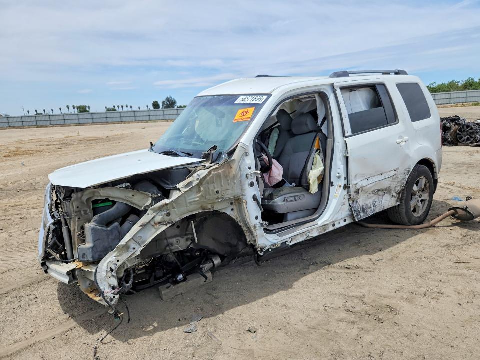 2009 Honda Pilot VIN 5FNYF48479B038856 COPART salvage auction — SIDE, Ca - Salvage Certificate, sold $70 on 2026-07-02 (photo 1)