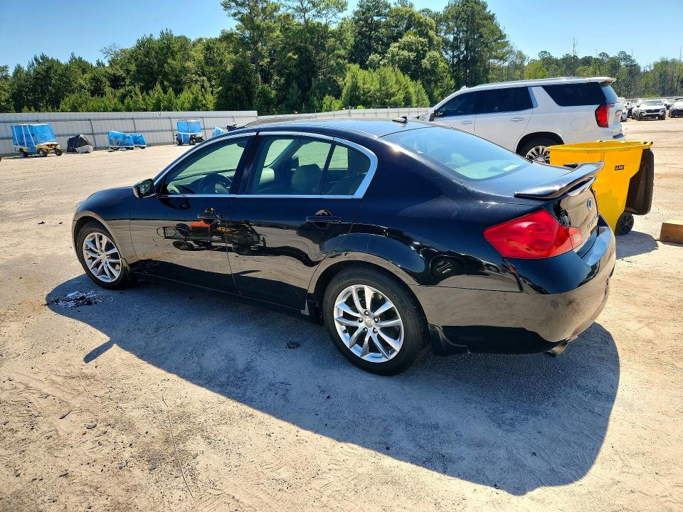 2009 Infiniti G VIN JNKCV61E09M301223 COPART salvage auction — SIDE, Sc - Cert Of Title-Salvage, sold $375 on 2026-07-27 (photo 2)