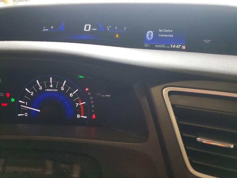 2015 Honda Civic VIN 19XFB2F57FE284746 COPART salvage auction — FRONT END, Pa - Certificate Of Salvage, sold $2,400 on 2026-07-02 (photo 9)