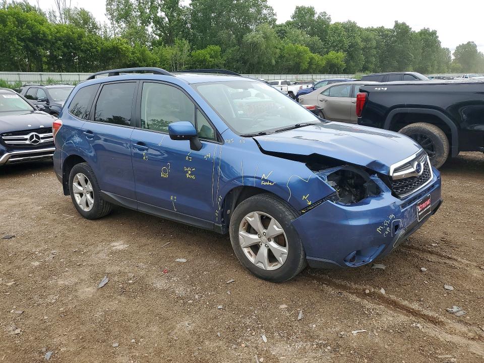 2016 Subaru Forester VIN JF2SJADCXGH437789 COPART salvage auction — REJECTED REPAIR, Mi - Certificate Of Title, sold $2,300 on 2026-07-15 (photo 4)
