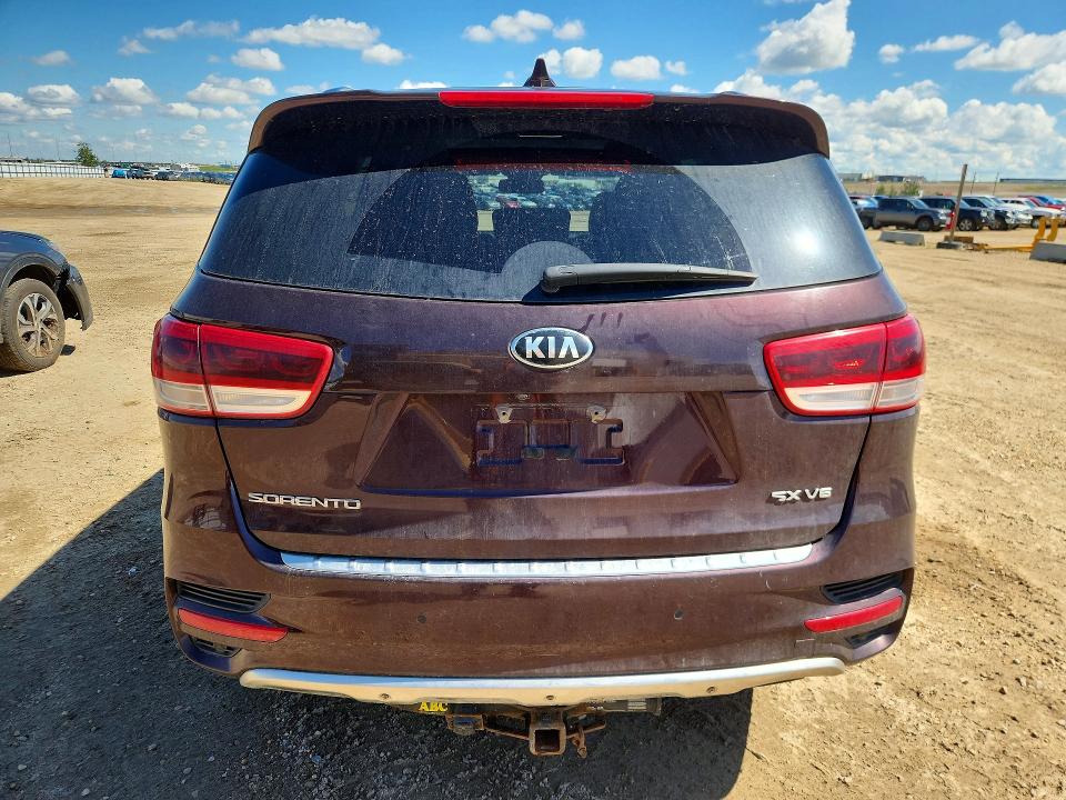 2016 Kia VIN 5XYPKDA56GG076885 COPART salvage auction — FRONT END, Ab - Bos - Salvage, sold $3,000 on 2026-07-23 (photo 6)