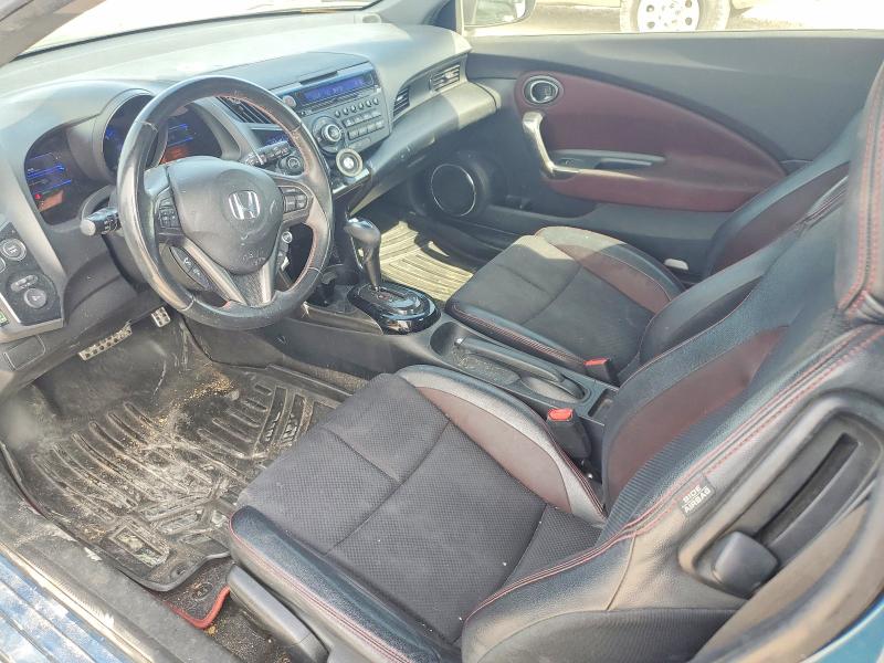 2014 Honda Cr-z VIN JHMZF1D68ES002874 COPART salvage auction — FRONT END, Ks - Cert Of Title-Salvage, sold $500 on 2026-07-23 (photo 8)