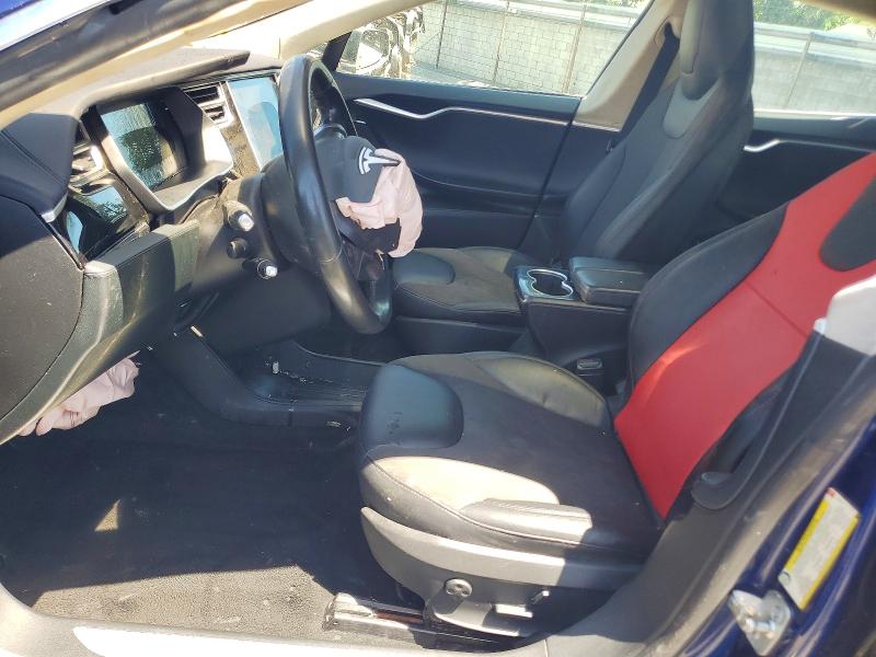 2015 Tesla Model s VIN 5YJSA1E20FF114287 COPART salvage auction — FRONT END, Ca - Certificate Of Title, sold $1,450 on 2026-07-07 (photo 7)
