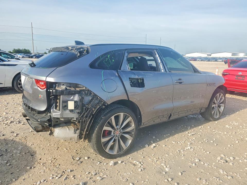 2020 Jaguar VIN SADCM2FV9LA633311 COPART salvage auction — FRONT END, TX - SALVAGE VEHICLE TITLE (P), sold $4,000 on 2026-07-16 (photo 3)