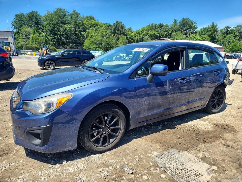 2013 Subaru Impreza VIN JF1GPAC60D2864692 COPART salvage auction — REAR END, Salvage Title, sold $1,950 on 2026-07-09 (photo 1)