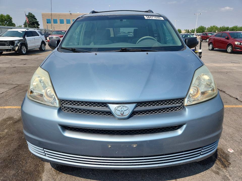 2005 Toyota Sienna VIN 5TDZA23C65S244679 COPART salvage auction — SIDE, CO - PUBLIC - SALVAGE TITLE, sold $750 on 2026-07-29 (photo 5)