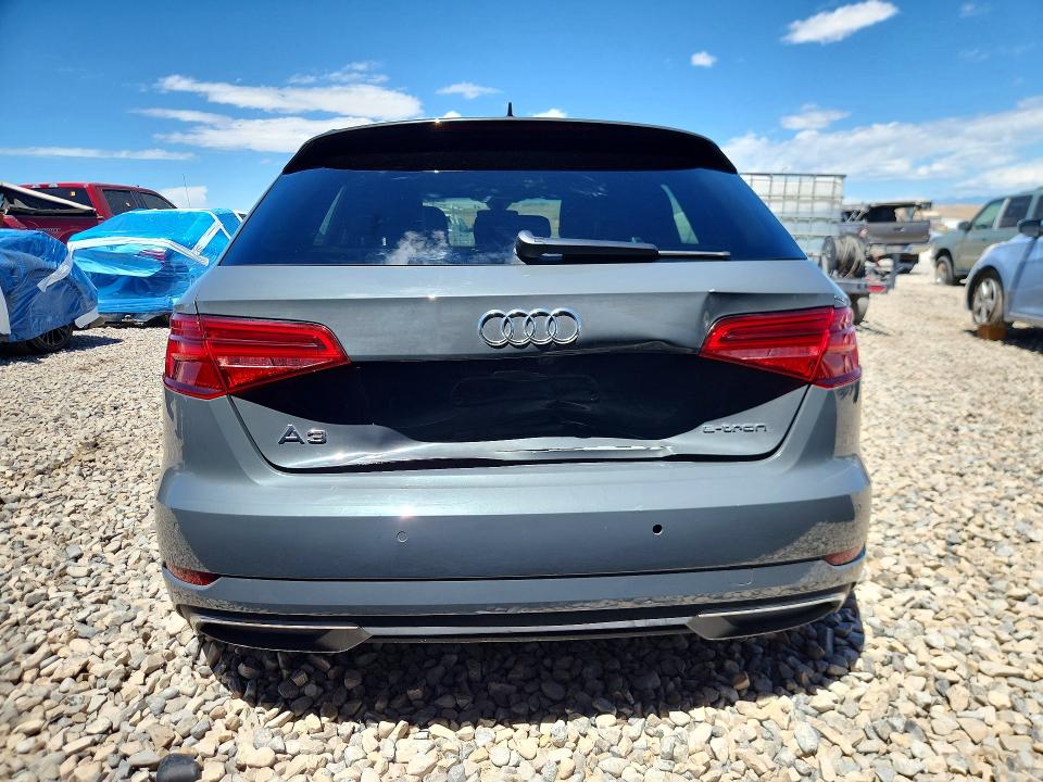 2018 Audi A3 e-tron VIN WAUSPBFF6JA057209 COPART salvage auction — FRONT END, Ut - Certificate Of Title, sold $3,950 on 2026-07-07 (photo 6)