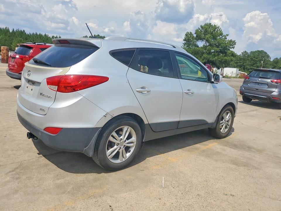 2013 Hyundai Tucson VIN KM8JUCAC9DU752650 COPART salvage auction — SIDE, Sc - Cert Of Title-Salvage, sold $1,250 on 2026-07-31 (photo 3)