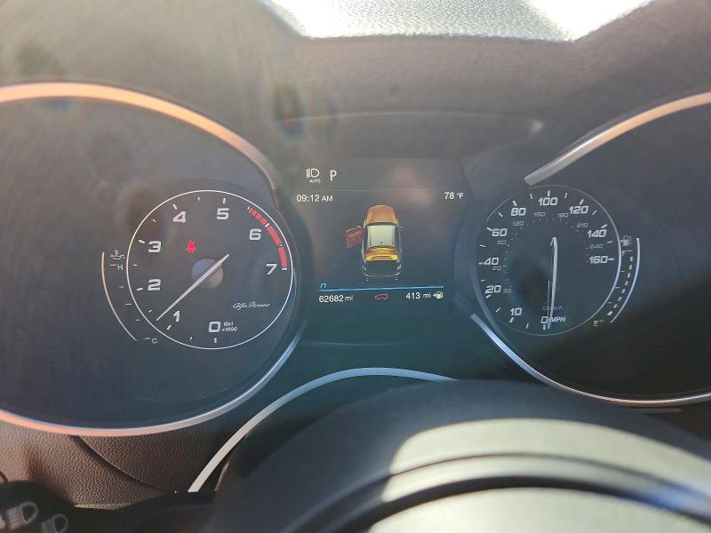 2021 Alfa romeo Stelvio VIN ZASPAKBN5M7D02601 COPART salvage auction — REAR END, IN - CERT OF TITLE-SALVAGE TITLE, sold $100 on 2026-08-10 (photo 9)