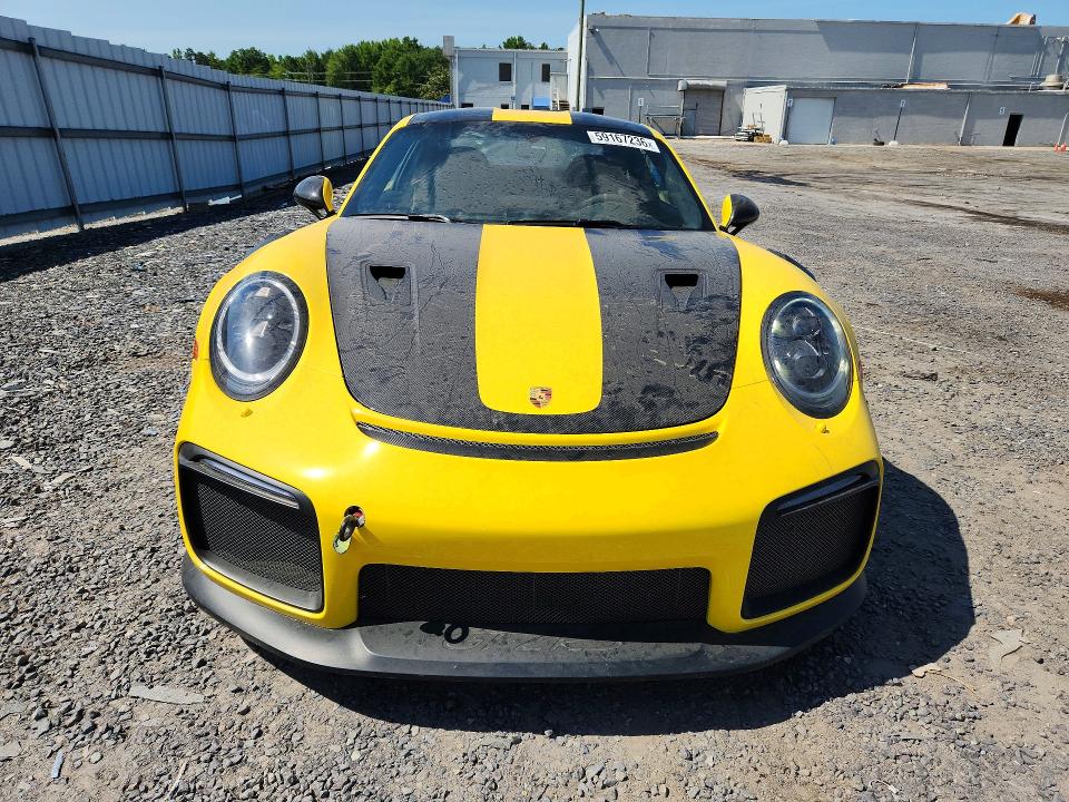 2018 Porsche 911 VIN WP0AE2A93JS186024 COPART salvage auction — REAR END, FL - CERT OF TITLE-SALVAGE THEFT, sold $292,000 on 2026-07-30 (photo 5)