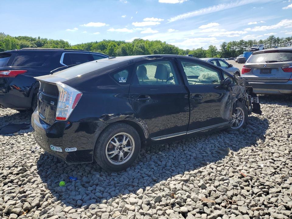 2011 Toyota Prius VIN JTDKN3DU9B5333294 COPART salvage auction — FRONT END, Nj - Cert Of Title-Salvage, sold $400 on 2026-07-06 (photo 3)