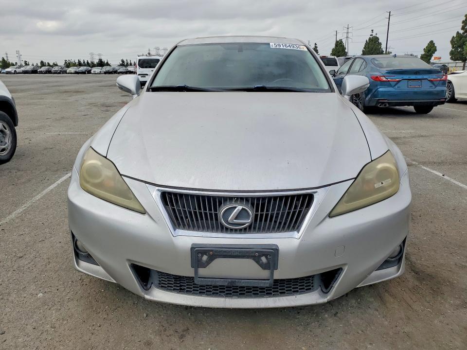 2011 Lexus Is VIN JTHBF5C29B5156155 COPART salvage auction — REAR END, Ca - App For Dup Clean Or Ac, sold $475 on 2026-07-16 (photo 5)