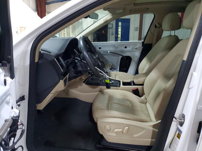 2018 Audi Q5 VIN WA1BNAFY2J2113185 COPART salvage auction — FRONT END, Pa - Certificate Of Salvage, sold $7,400 on 2026-07-29 (photo 7)