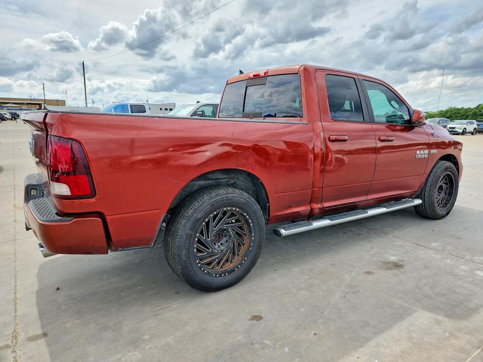 2013 Ram 1500 VIN 1C6RR6HT4DS627526 COPART salvage auction — NORMAL WEAR, Tx - Certificate Of Title, sold $1,600 on 2026-07-02 (photo 3)