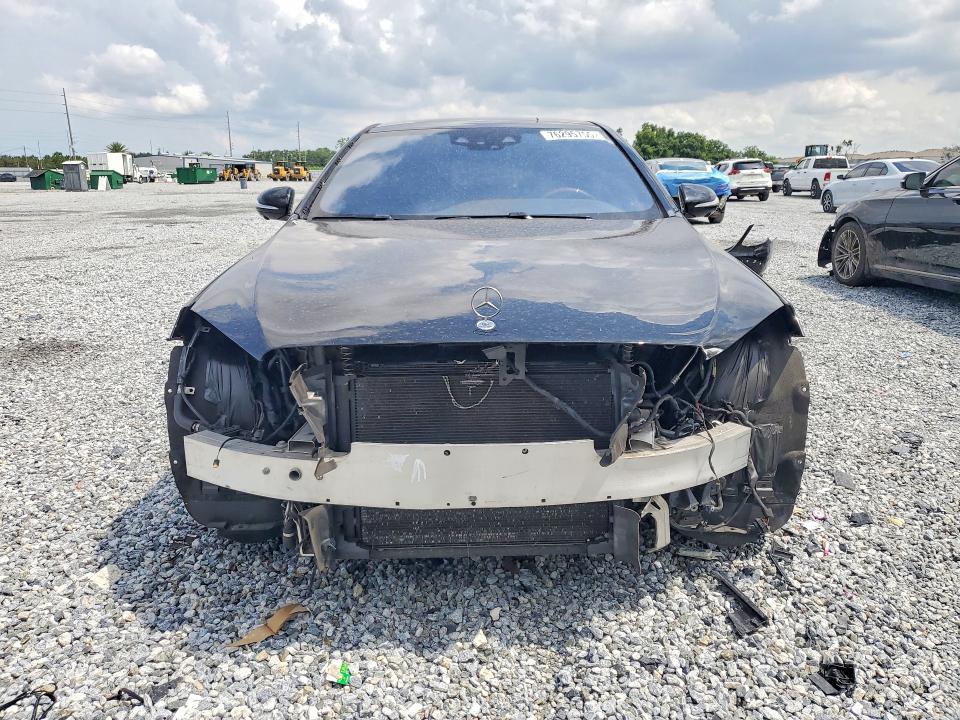 2018 Mercedes-benz S-klasse VIN WDDUG6GBXJA359025 COPART salvage auction — FRONT END, Fl - Cert Of Title Slvg Rebuildable, sold $9,300 on 2026-07-17 (photo 5)