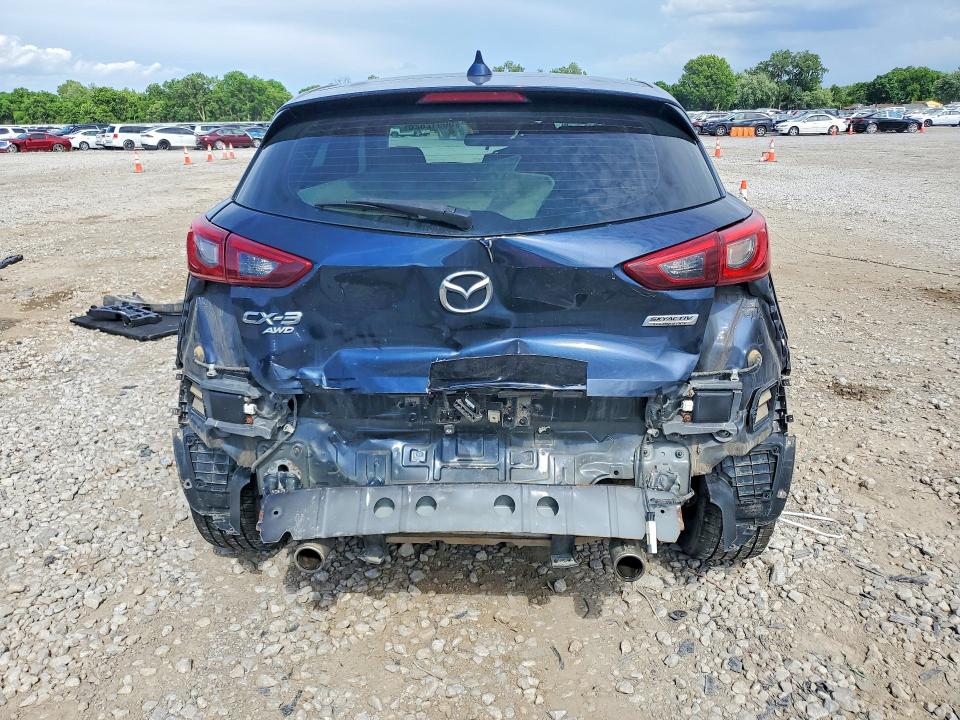 2019 Mazda Cx-3 VIN JM1DKFC75K0405958 COPART salvage auction — REAR END, OH - CERT OF TITLE-SALVAGE, sold $3,250 on 2026-07-07 (photo 6)