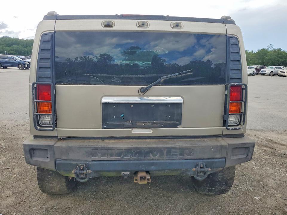2003 Hummer H2 VIN 5GRGN23UX3H145531 COPART salvage auction — MECHANICAL, Ga - Certificate Of Title, sold $2,100 on 2026-07-02 (photo 6)