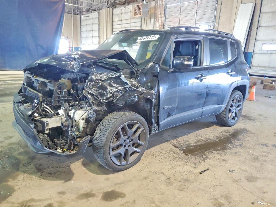 2020 Jeep Renegade VIN ZACNJBB18LPM05300 COPART salvage auction — FRONT END, Mi - Certificate Of Title, sold $2,700 on 2026-07-21 (photo 1)
