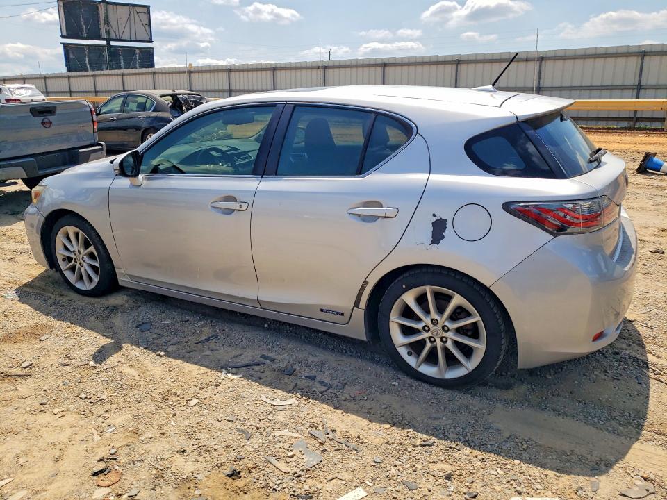 2012 Lexus Ct VIN JTHKD5BH3C2065915 COPART salvage auction — MECHANICAL, Va - Certificate Of Title, sold $2,450 on 2026-07-06 (photo 2)