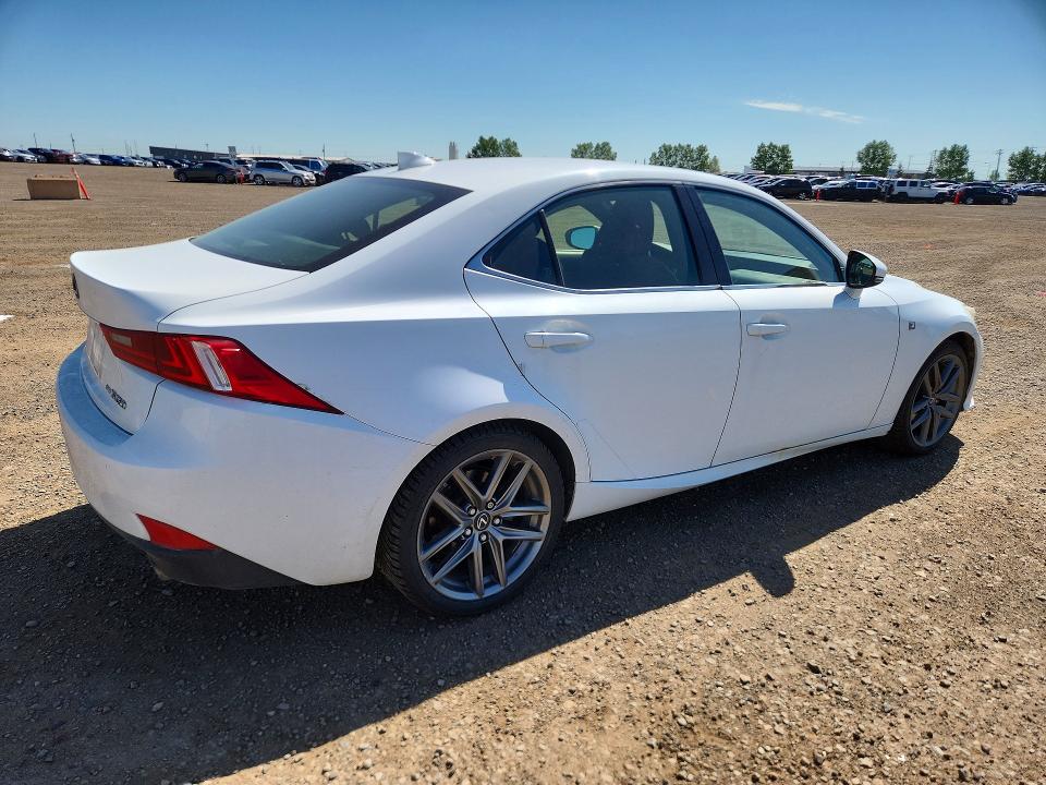 2014 Lexus Is VIN JTHCF1D23E5004954 COPART salvage auction — FRONT END, Ab - Bos - Salvage, sold $2,400 on 2026-07-28 (photo 3)