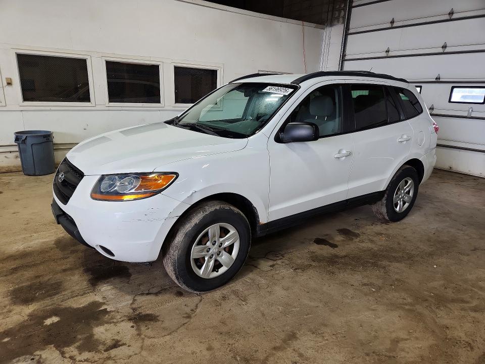 2009 Hyundai Santa fe VIN 5NMSG73D29H247190 COPART salvage auction — FRONT END, Mn - Certificate Of Title, sold $1,450 on 2026-07-09 (photo 1)