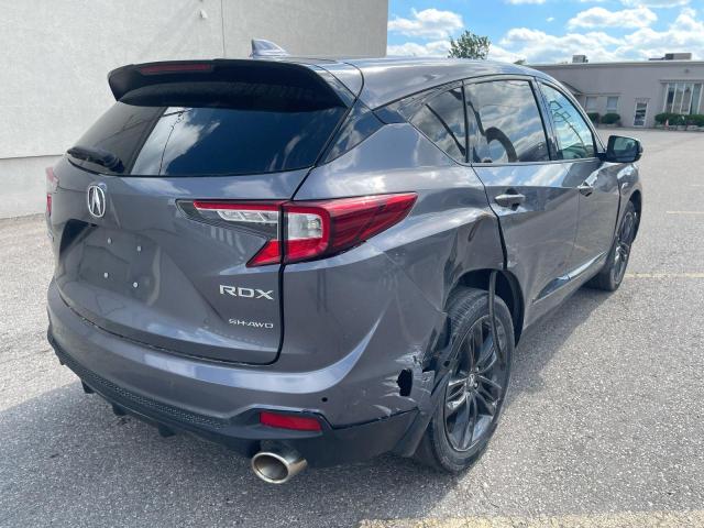 2021 Acura Rdx VIN 5J8TC2H6XML803557 COPART salvage auction — FRONT END, On - Permit Salvage (P), sold $11,900 on 2026-07-21 (photo 4)