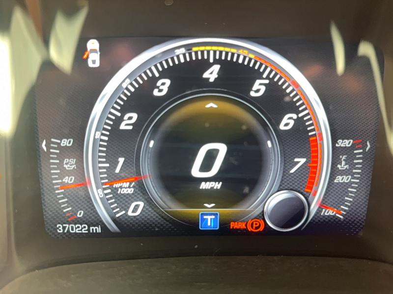 2016 Chevrolet Corvette stingray VIN 1G1YL2D71G5104192 COPART salvage auction — DAMAGE HISTORY, NC - SALVAGE CERT-REBUILT (P), sold $25,000 on 2026-07-31 (photo 8)