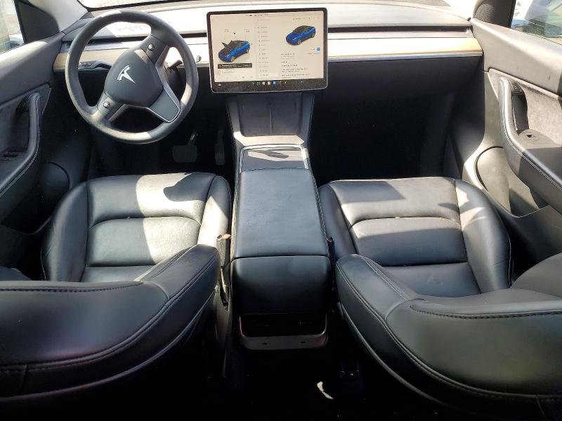 2022 Tesla Model y VIN 7SAYGDEE7NF363109 COPART salvage auction — REAR END, Ca - Salvage Certificate, sold $5,600 on 2026-07-02 (photo 8)
