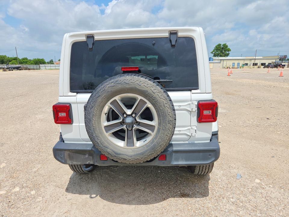 2018 Jeep Wrangler / VIN 1C4HJXEG5JW245793 COPART salvage auction — FRONT END, TX - SALVAGE VEHICLE TITLE (P), sold $11,300 on 2026-07-29 (photo 6)