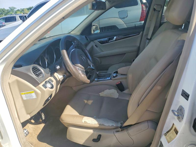 2014 Mercedes-benz C-klasse VIN WDDGF4HB4ER305701 COPART salvage auction — FRONT END, Al - Certificate Of Title, sold $325 on 2026-07-28 (photo 7)