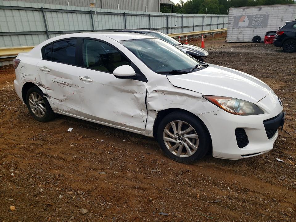 2013 Mazda VIN JM1BL1V70D1822180 COPART salvage auction — FRONT END, Va - Cert Of Title - Salvage, sold $1,950 on 2026-07-24 (photo 4)
