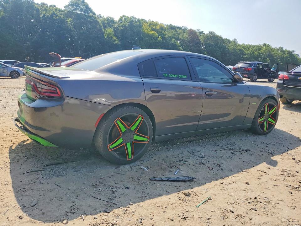 2017 Dodge Charger VIN 2C3CDXCT0HH595251 COPART salvage auction — FRONT END, GA - CERT OF TITLE-SALVAGE, sold $4,100 on 2026-07-31 (photo 3)