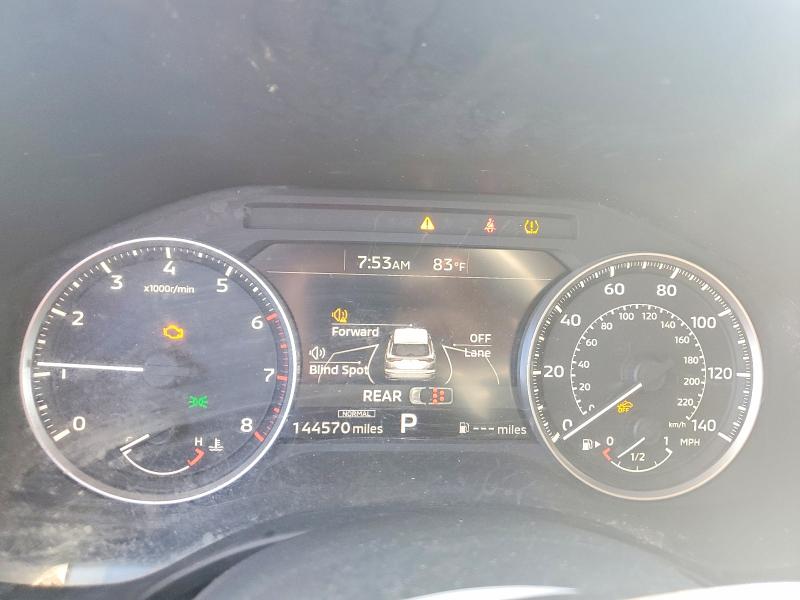 2022 Mitsubishi Outlander VIN JA4J4TA81NZ001928 COPART salvage auction — MINOR DENT/SCRATCHES, Wv - Certificate Of Title (P), sold $7,500 on 2026-07-29 (photo 9)