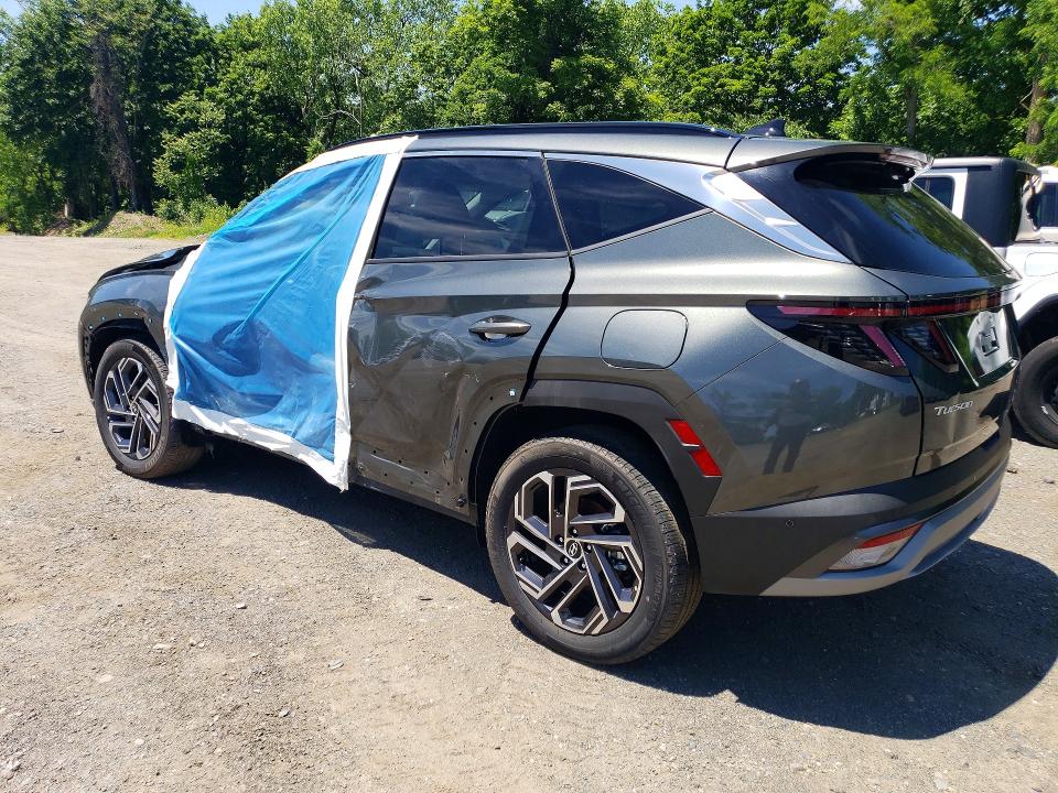 2025 Hyundai Tucson VIN KM8JEDD10SU384692 COPART salvage auction — SIDE, Nj - Cert Of Title-Salvage, sold $11,800 on 2026-07-07 (photo 2)