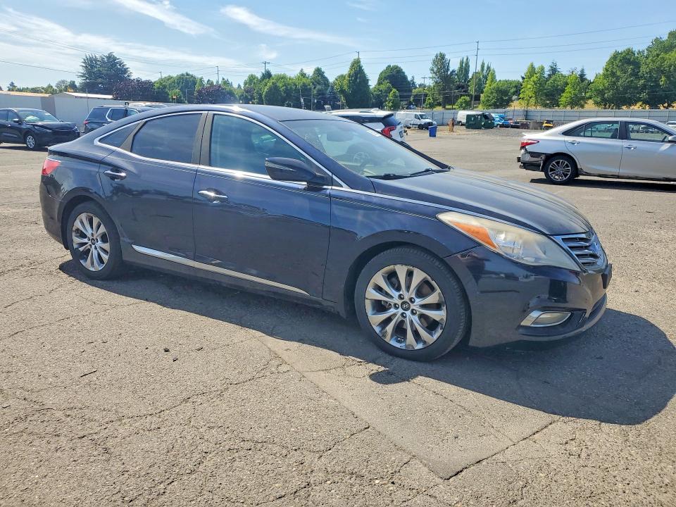 2013 Hyundai Azera VIN KMHFG4JG1DA261402 COPART salvage auction — FRONT END, Tx - Certificate Of Title (P), sold $325 on 2026-07-27 (photo 4)