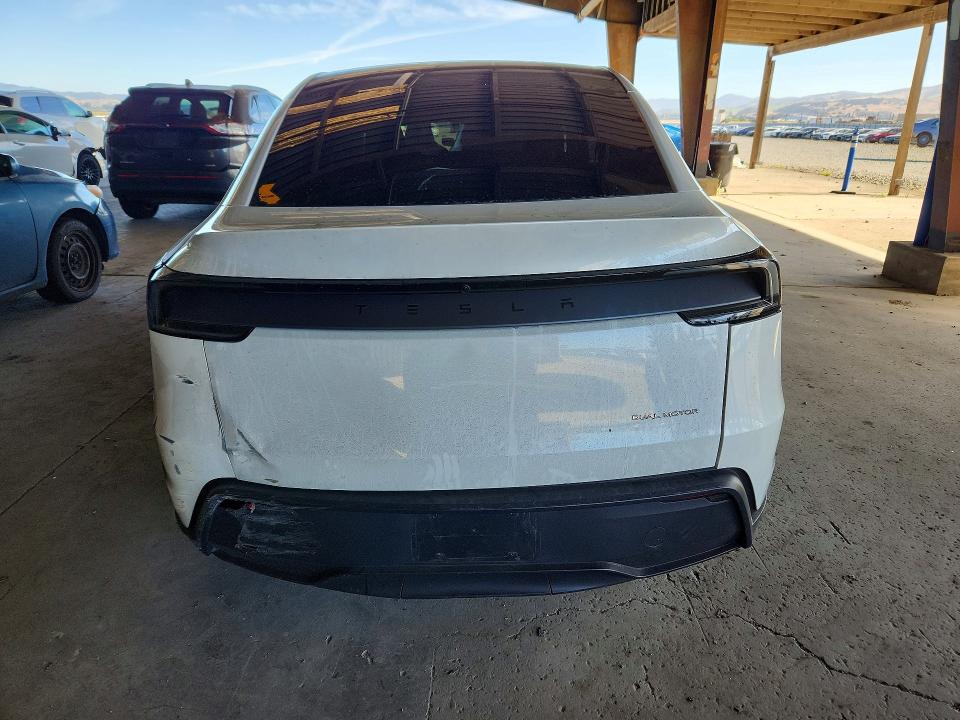 2026 Tesla Model y VIN 7SAYGDEE8TF438574 COPART salvage auction — FRONT END, CA - SALVAGE CERTIFICATE, sold $10,200 on 2026-07-27 (photo 6)