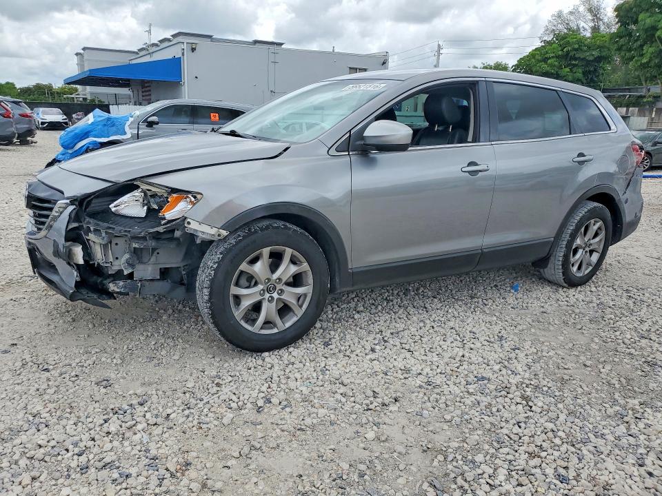 2015 Mazda Cx-9 VIN JM3TB2CA6F0456768 COPART salvage auction — FRONT END, Fl - Cert Of Title Slvg Rebuildable, sold $1,450 on 2026-07-14 (photo 1)
