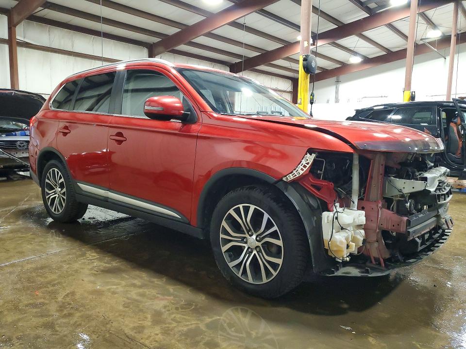 2017 Mitsubishi Outlander VIN JA4AZ3A35HZ025708 COPART salvage auction — FRONT END, Pa - Certificate Of Salvage, sold $3,050 on 2026-07-07 (photo 4)