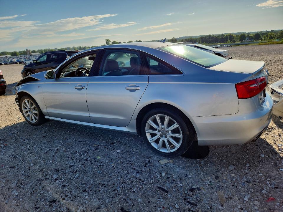 2012 Audi A6 VIN WAUHGAFC3CN041572 COPART salvage auction — FRONT END, Mi - Certificate Of Title, sold $200 on 2026-07-23 (photo 2)