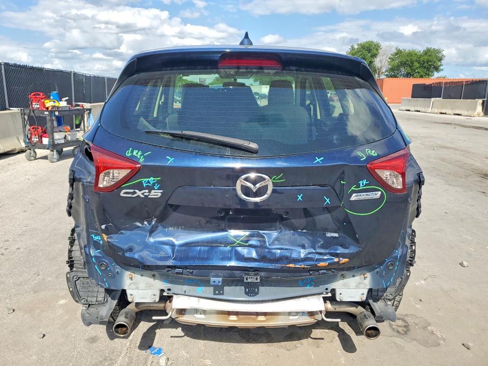 2016 Mazda Cx-5 VIN JM3KE2BY7G0656349 COPART salvage auction — REAR END, FL - CERT OF TITLE SLVG REBUILDABLE, sold $50 on 2026-07-23 (photo 6)