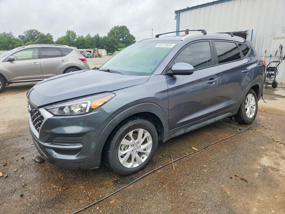 2021 Hyundai Tucson VIN KM8J33A45MU389081 COPART salvage auction — REAR END, La - Cert Of Title-Salvage, sold $4,350 on 2026-07-16 (photo 1)